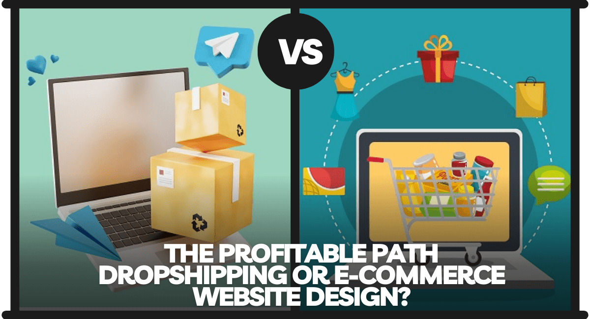 The Profitable Path: Dropshipping or E-commerce Website Design?