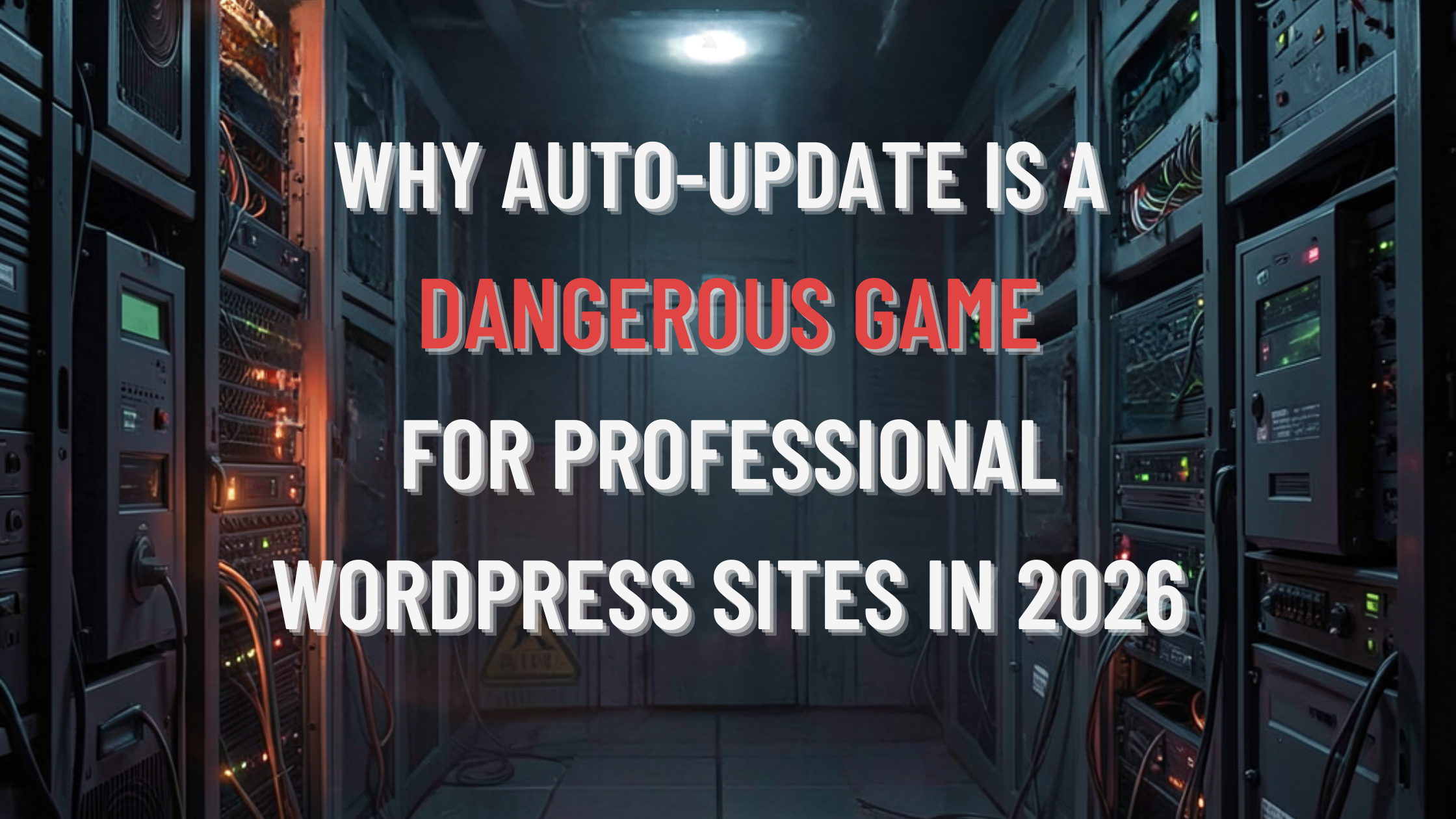 Why Auto-Update is a Dangerous Game for Professional WordPress Sites in 2026