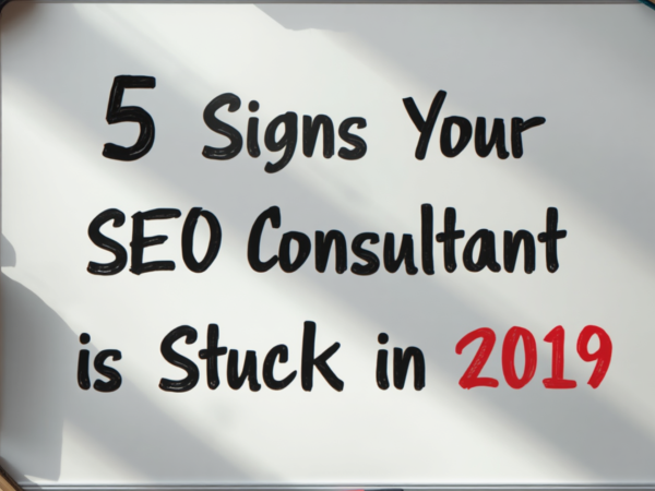 5 Signs Your Current SEO Consultant is Stuck in 2019