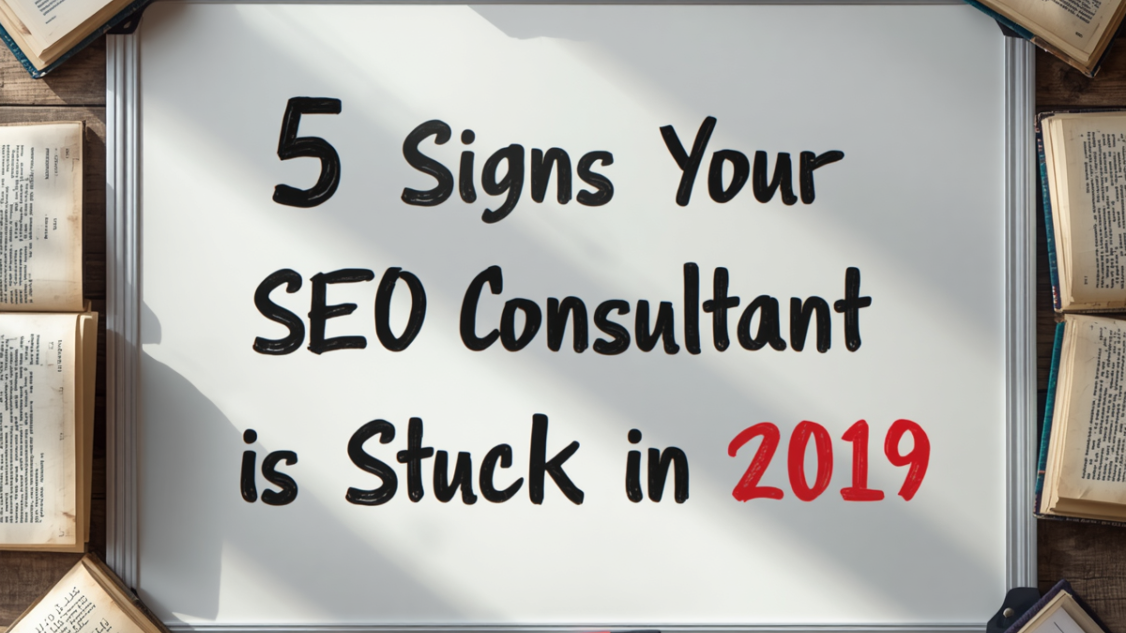 5 Signs Your Current SEO Consultant is Stuck in 2019