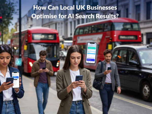 How can local UK businesses optimise for AI search results?